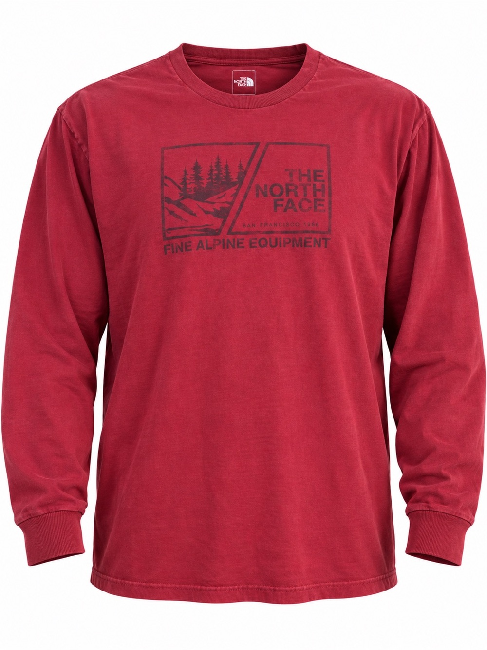 The North Face Alpine Equipment Graphic T-Shirt Red Men's Large